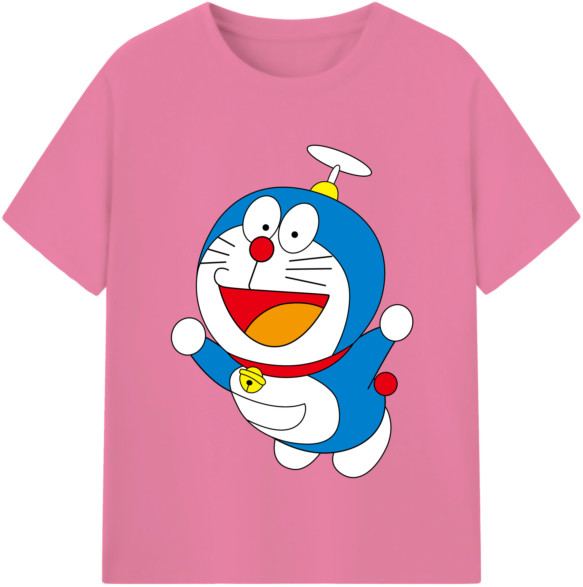 （画像用） ドラえもん Doraemon 綿100％半袖Tシャツ（フロントプリント）